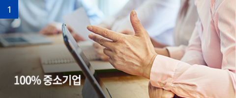 100% 중소기업